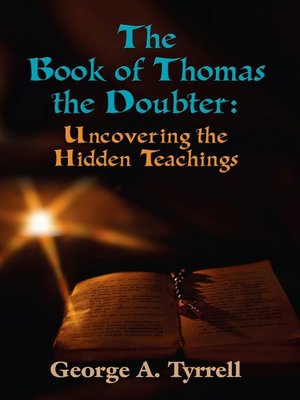 cover image of THE BOOK OF THOMAS THE DOUBTER
